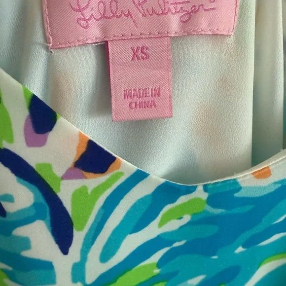 Lilly Pulitzer Deanna maxi dress sea soirée resort white XS women’s - Picture 5 of 9